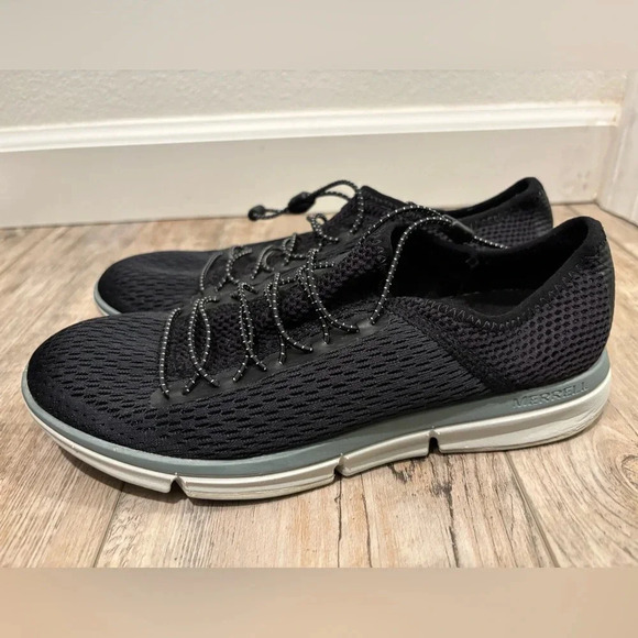 Merrell Women’s Zoe Sojourn E-Mesh Black Sneakers Size 6.5 - Picture 1 of 8